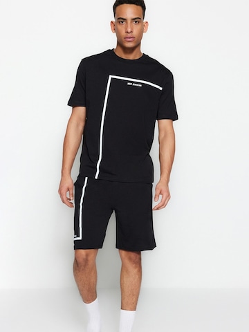 Trendyol - Pijama corto en negro