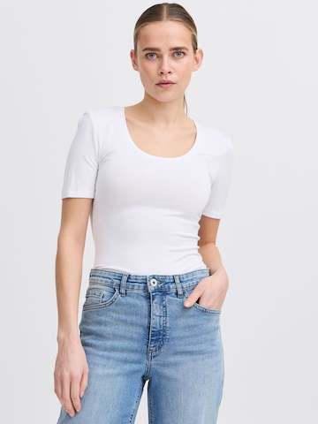 ICHI Shirt 'Zola' in White: front
