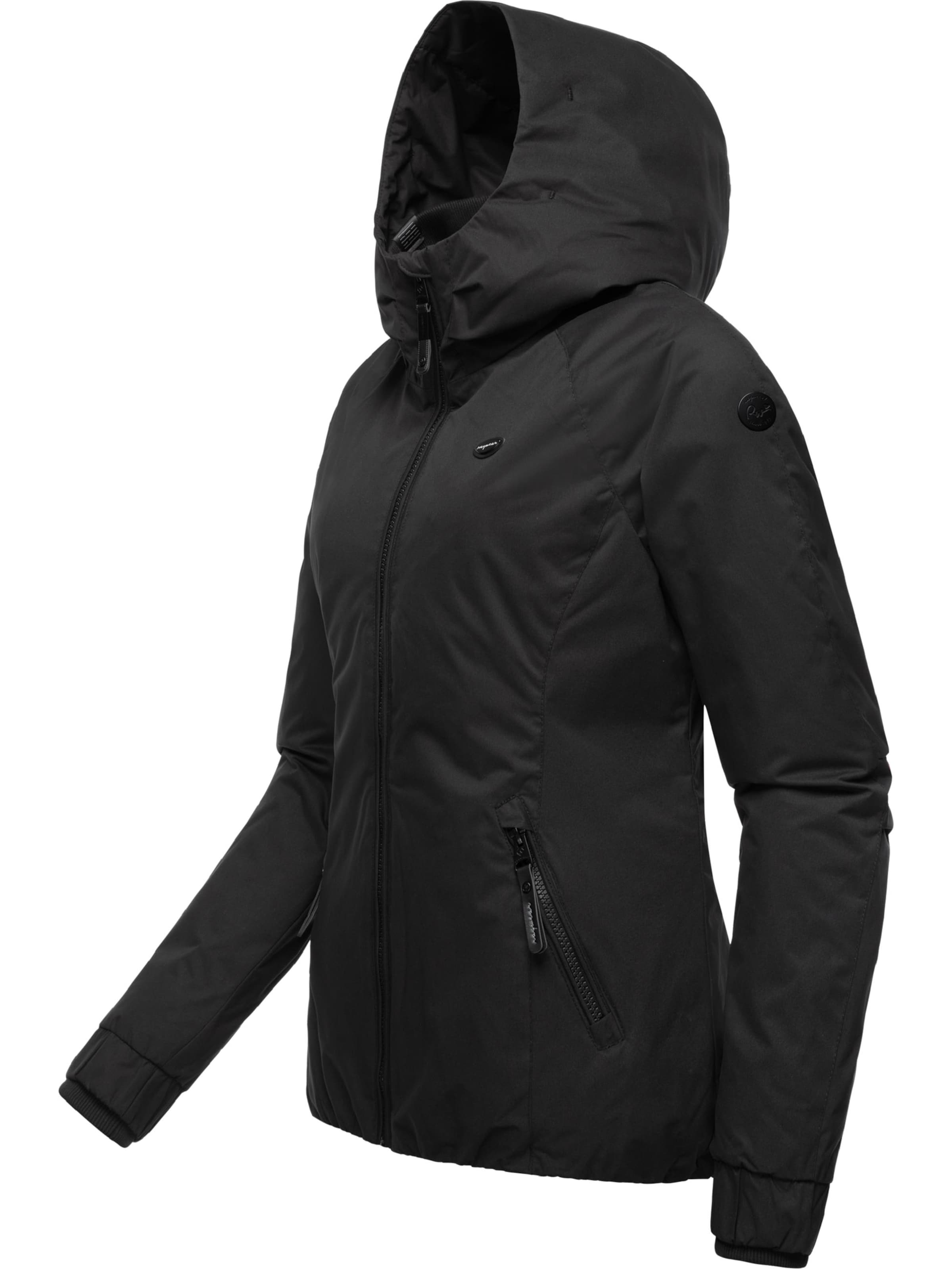 Ragwear Outdoor jacket 'Dizzie' in Black