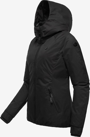 Ragwear - Casaco outdoor 'Dizzie' em preto