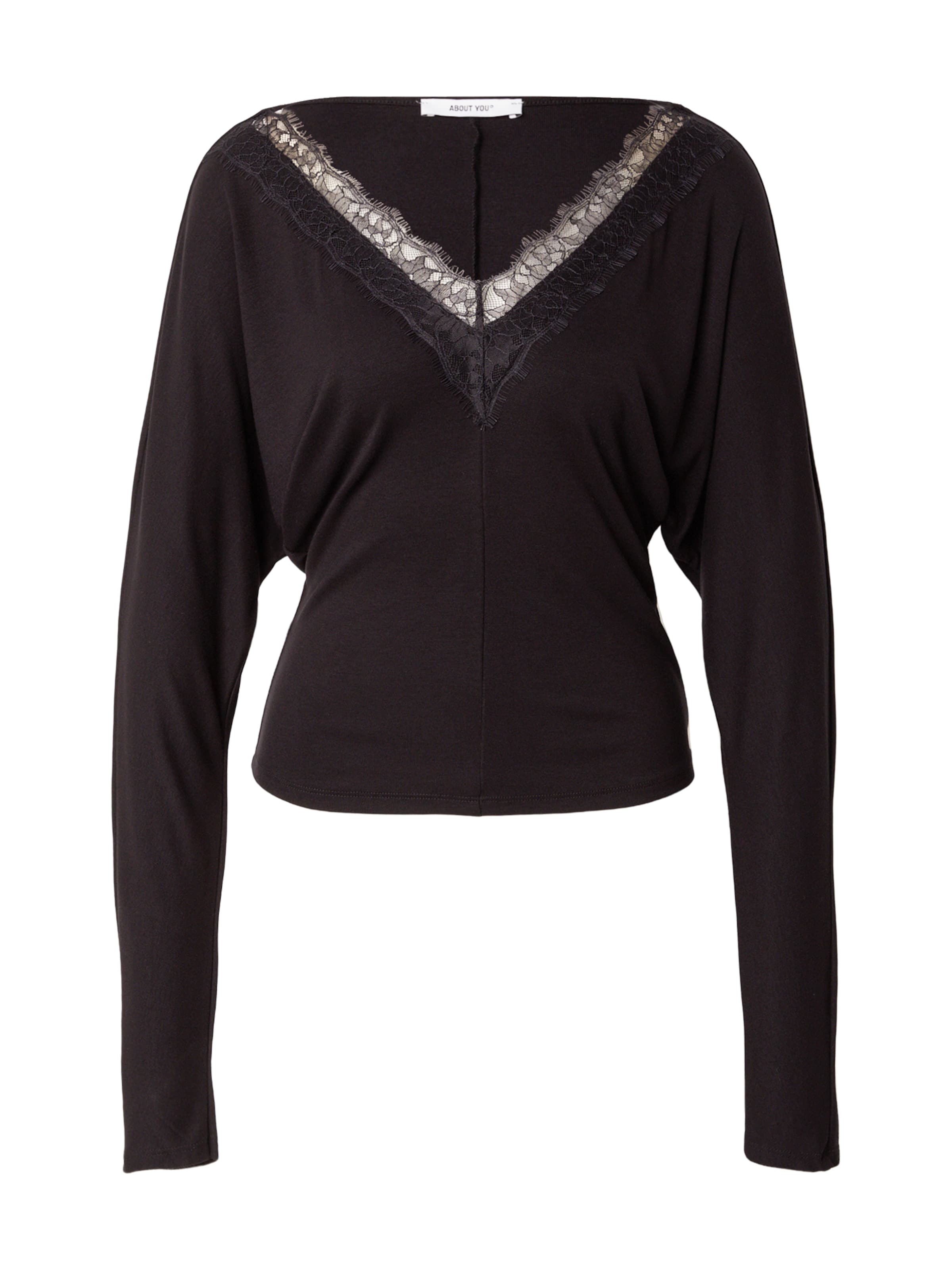 ABOUT YOU Shirt 'Inken' in Black: front