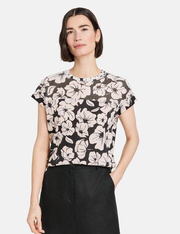 Tricou de la GERRY WEBER pe negru: față