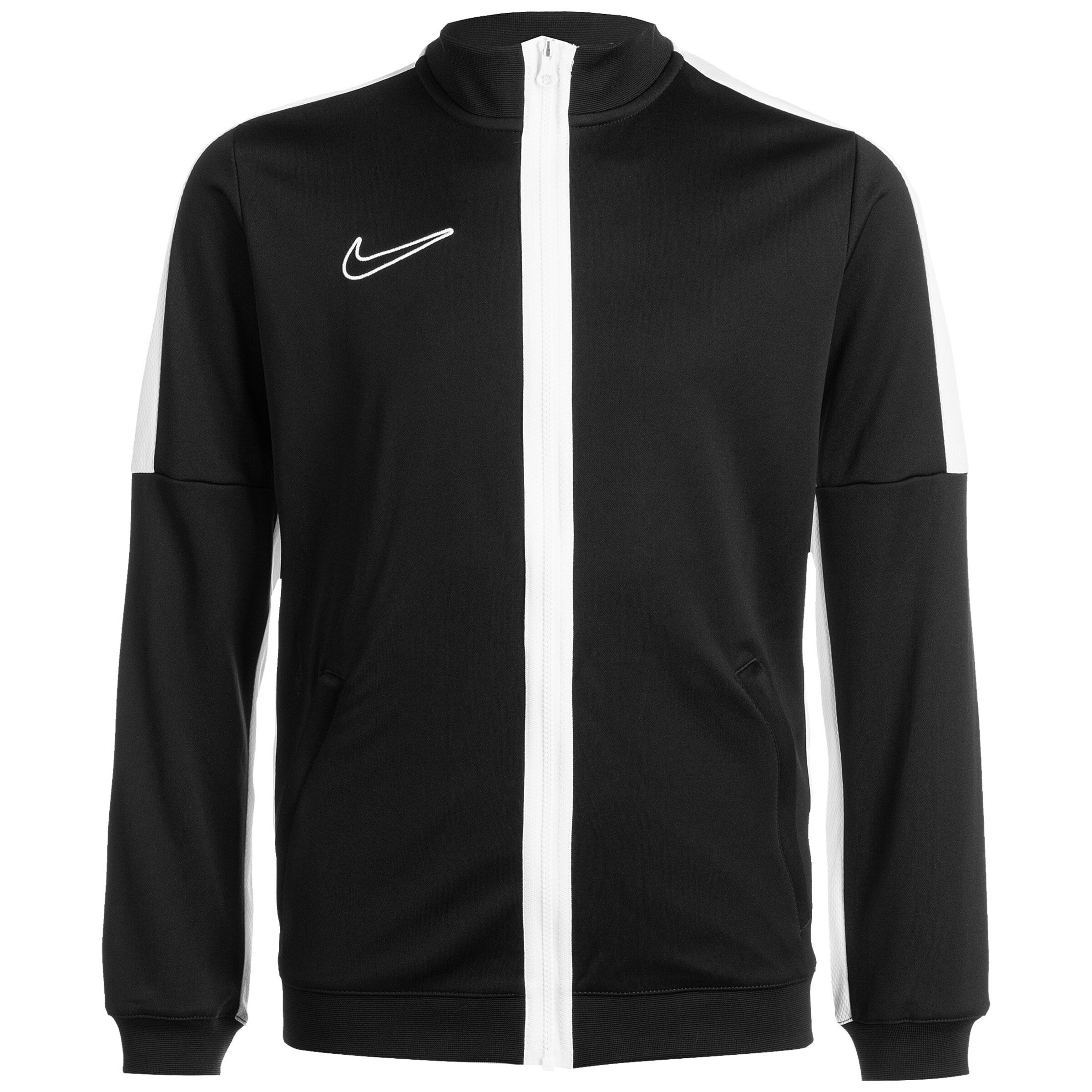 NIKE Sportjacke in Schwarz: Vorderseite