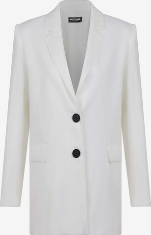 Blazer NOCTURNE en blanc : devant