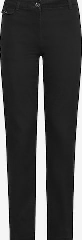 regular Pantaloni chino ' OXIBEN ' di Oxmo in nero: frontale