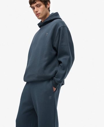 Effilé Pantalon Superdry en bleu