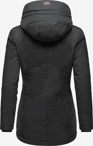 Ragwear Winter Jacket 'Gordon' in Black