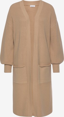 Cardigan LASCANA en beige : devant