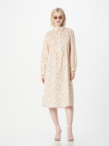 UNITED COLORS OF BENETTON Shirt Dress in Beige