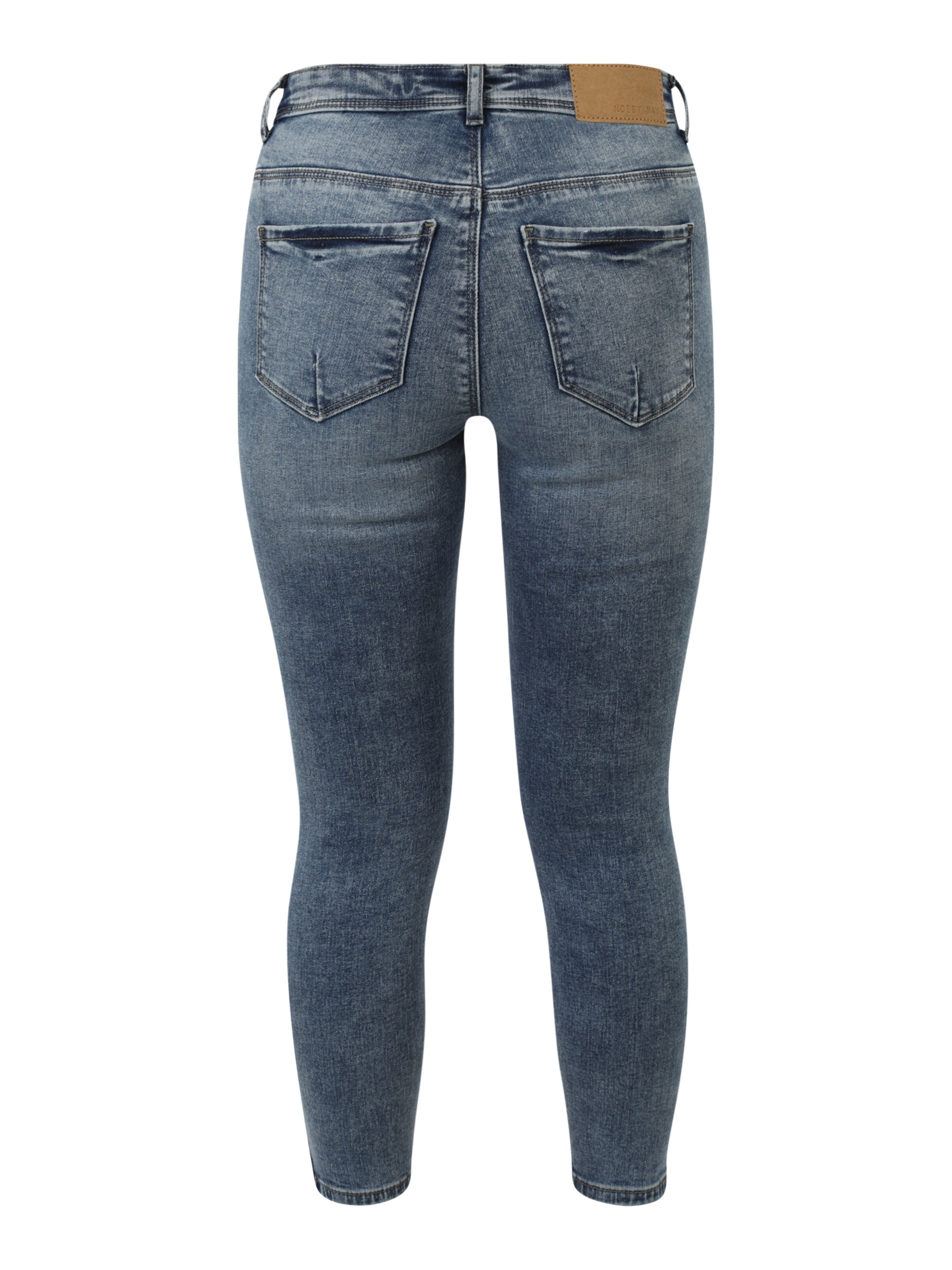 Noisy May Petite Skinny Jeans in Blauw