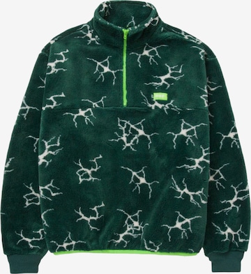 Pull-over 'Quake Sherpa' HUF en vert : devant