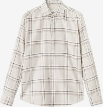 MANGO MAN Hemd 'Pierre' in Beige: Vorderseite