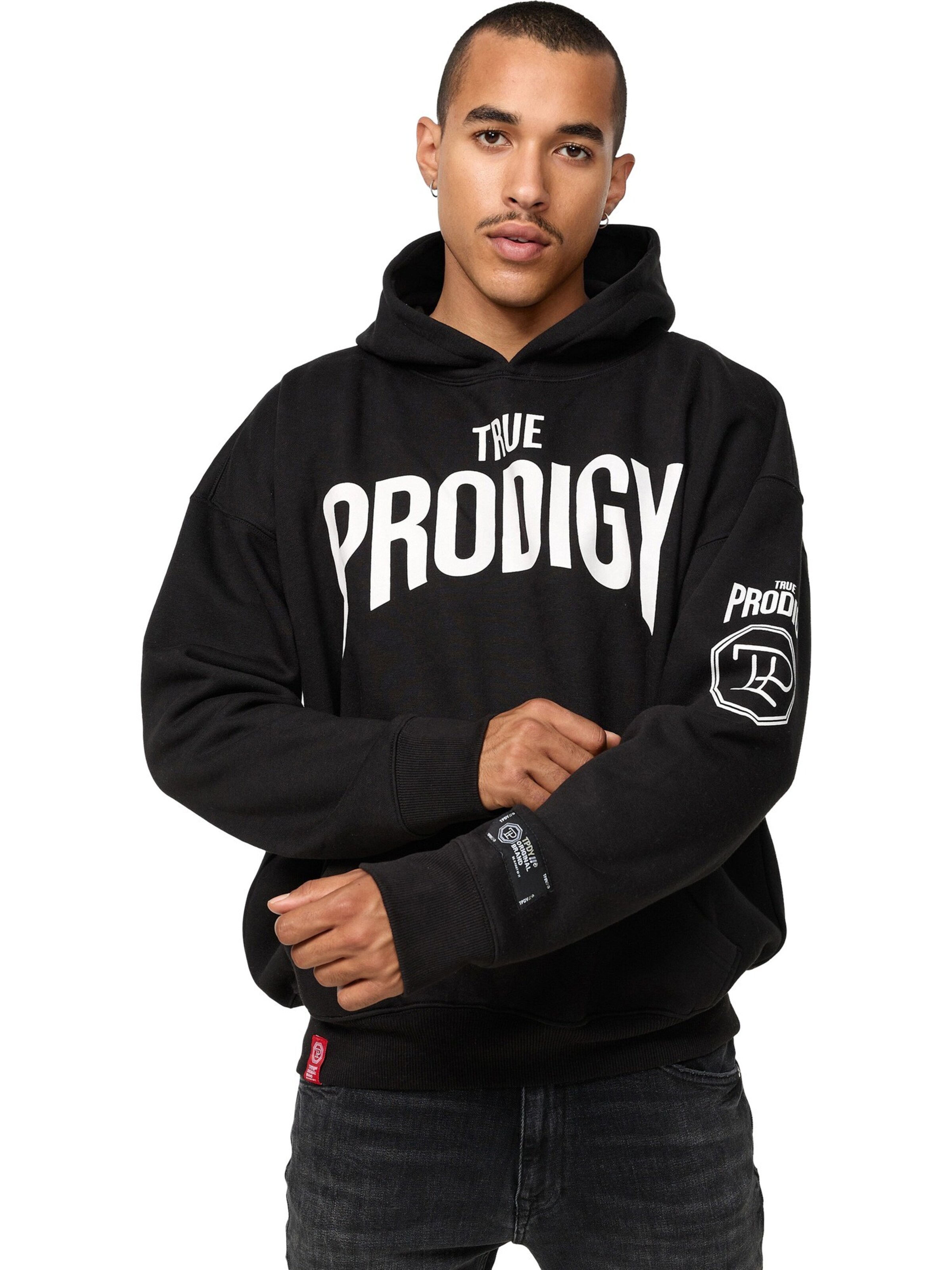trueprodigy Sweatshirt 'Feith' i sort: forside
