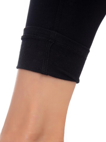 Evoni Skinny Leggings 'Thermo' in Black
