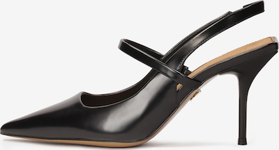 Kazar Slingpumps in schwarz, Produktansicht