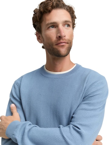 TOM TAILOR Sweater in Blue