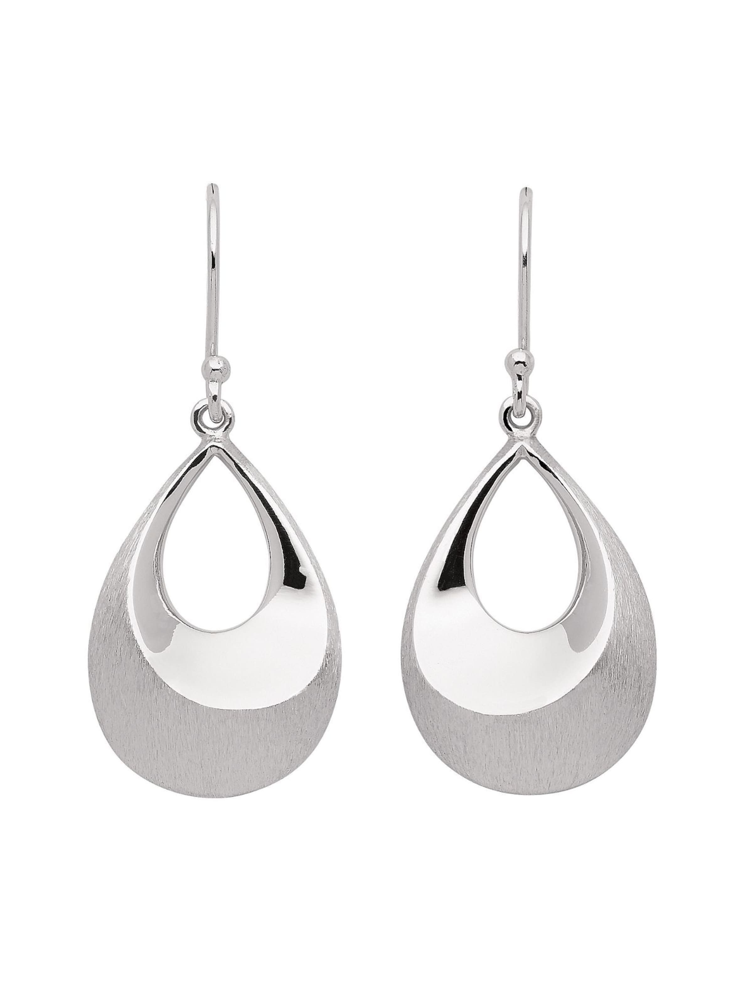 Adelia´s Ohrringe in Silber: Vorderseite