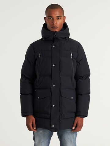 Veste fonctionnelle 'Explorer Tech' CHASIN' en bleu : devant