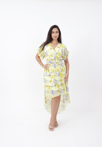 Robe Elara en jaune : devant