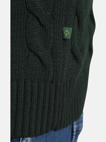 Pull-over ' Duke Ronald ' Charles Colby en vert