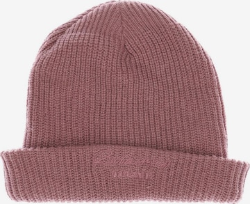 Asos Hat & Cap in One size in Pink: front