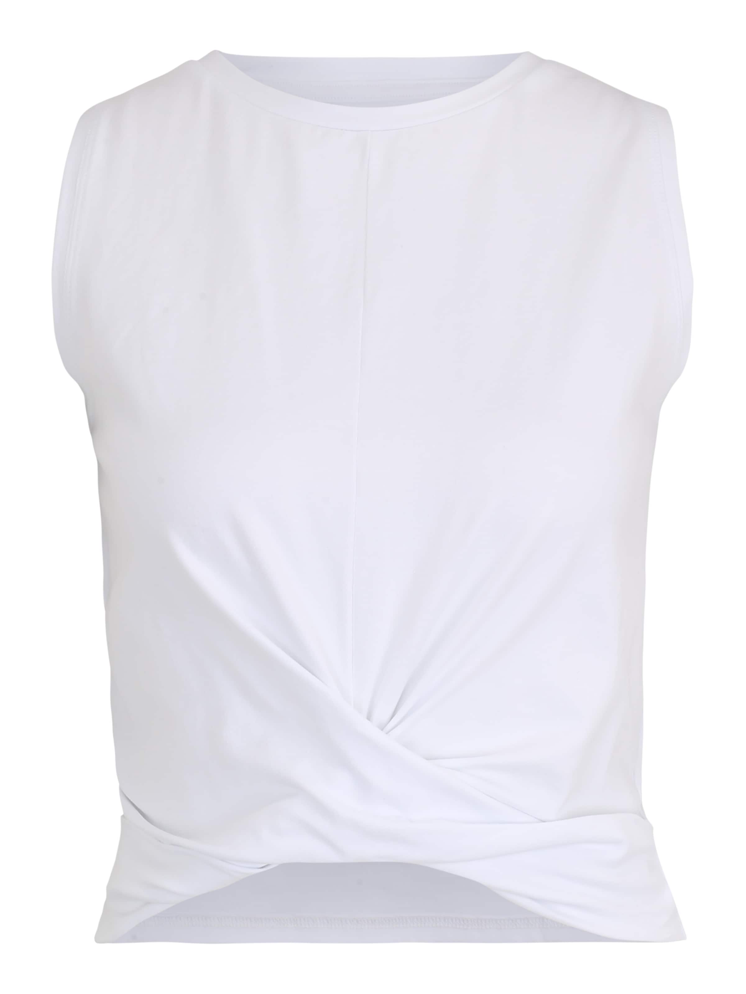 Hey Honey - Top deportivo en blanco: frente