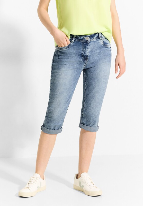 CECIL Slim fit Jeans in Blue Denim