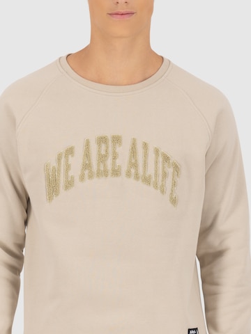 Felpa 'Levin' di Alife and Kickin in beige
