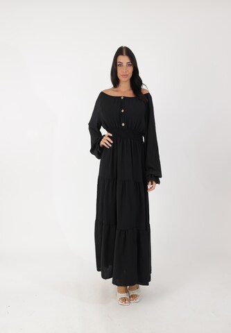 Elara Kjole i rød: forside