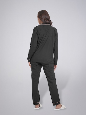 LEAFLETIC Pyjamas 'Leafletic Women’s Nightwear Long set' i sort