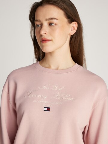 TOMMY HILFIGER Sweatshirt in Pink