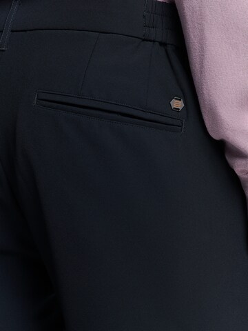 No Excess Slimfit Broek in Blauw