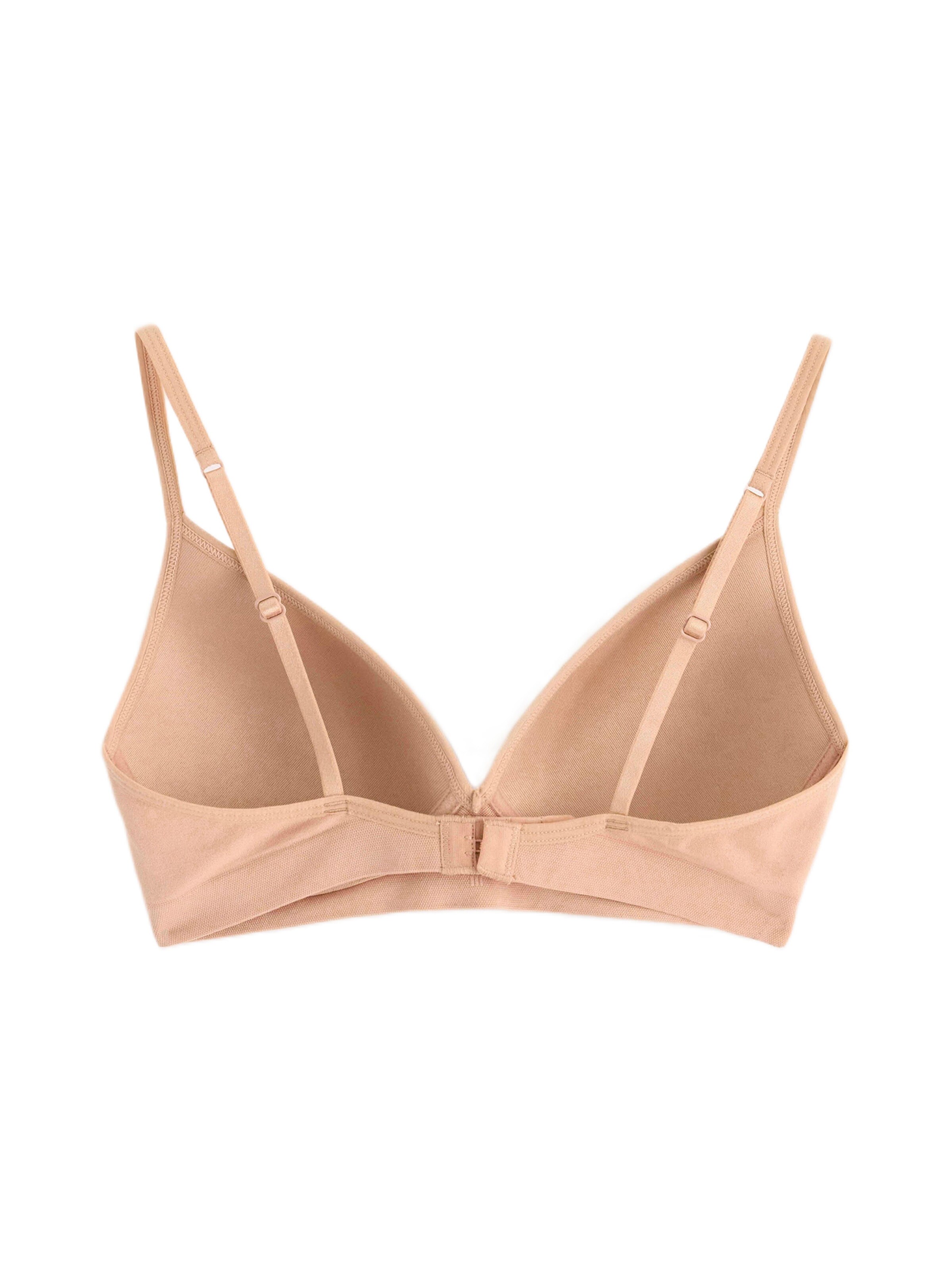 Lindex Tričkové Podprsenka - Béžová