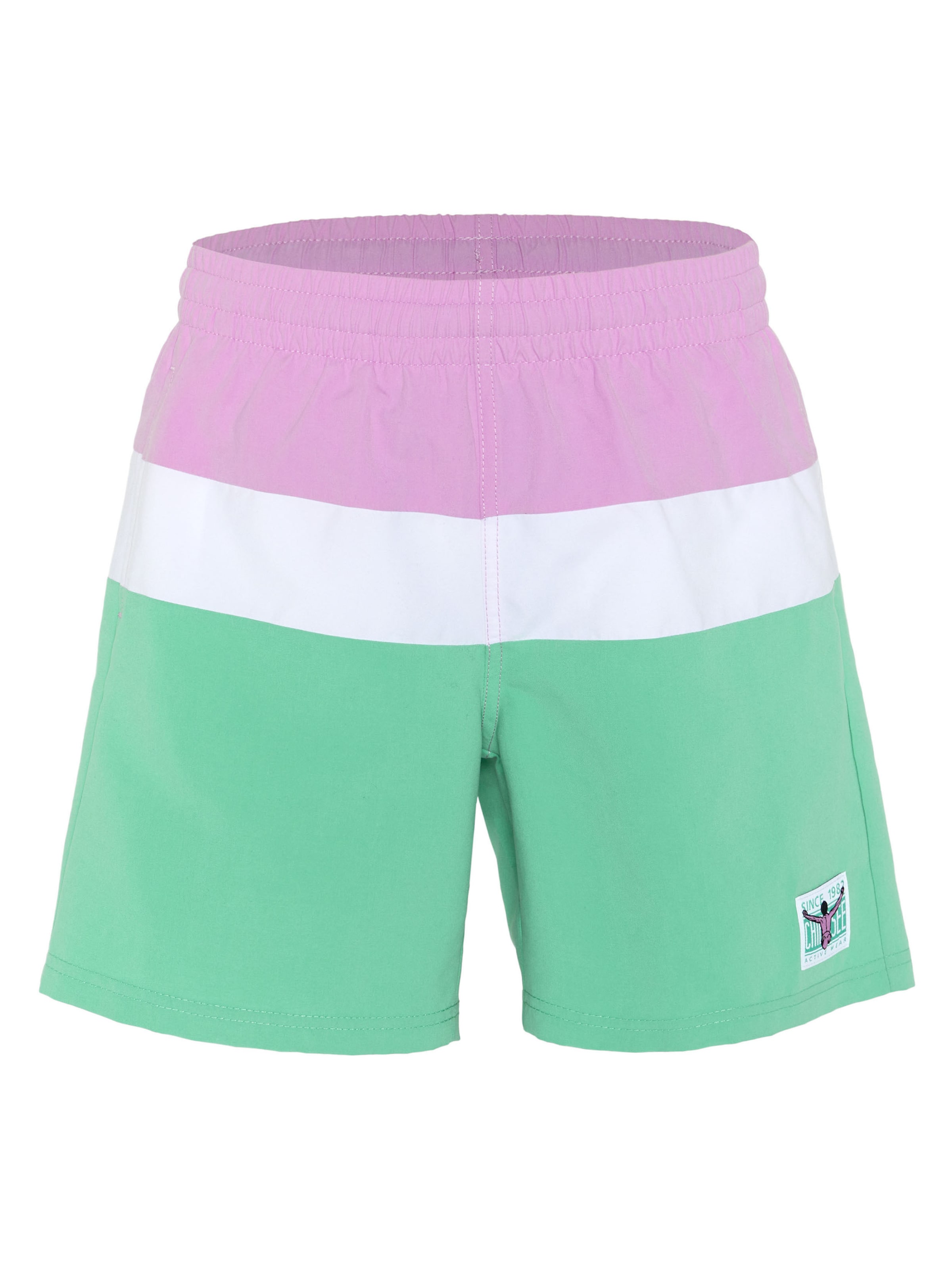 CHIEMSEE Board Shorts in Green: front