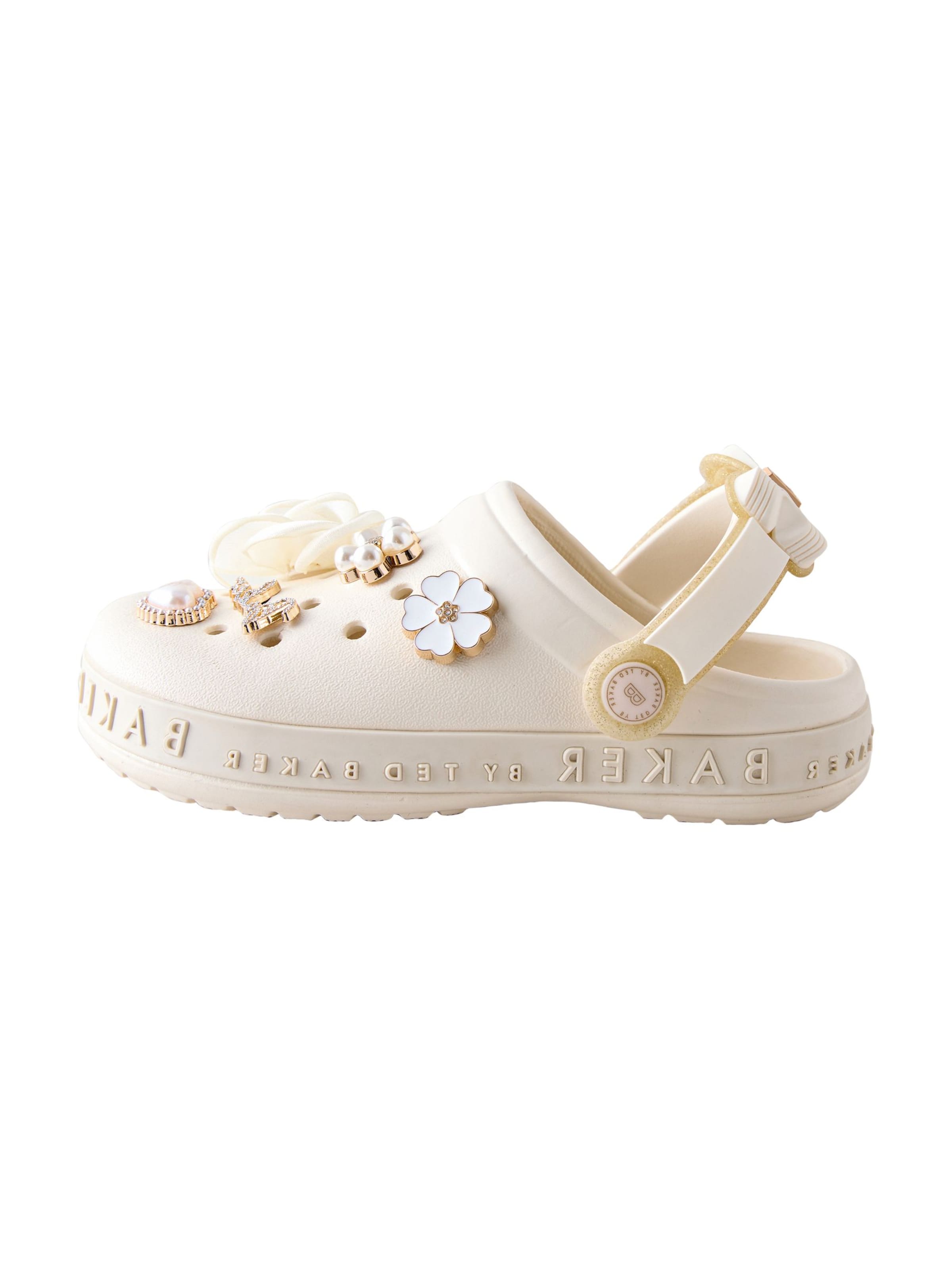 Baker by Ted Baker Clogs in Beige: Vorderseite