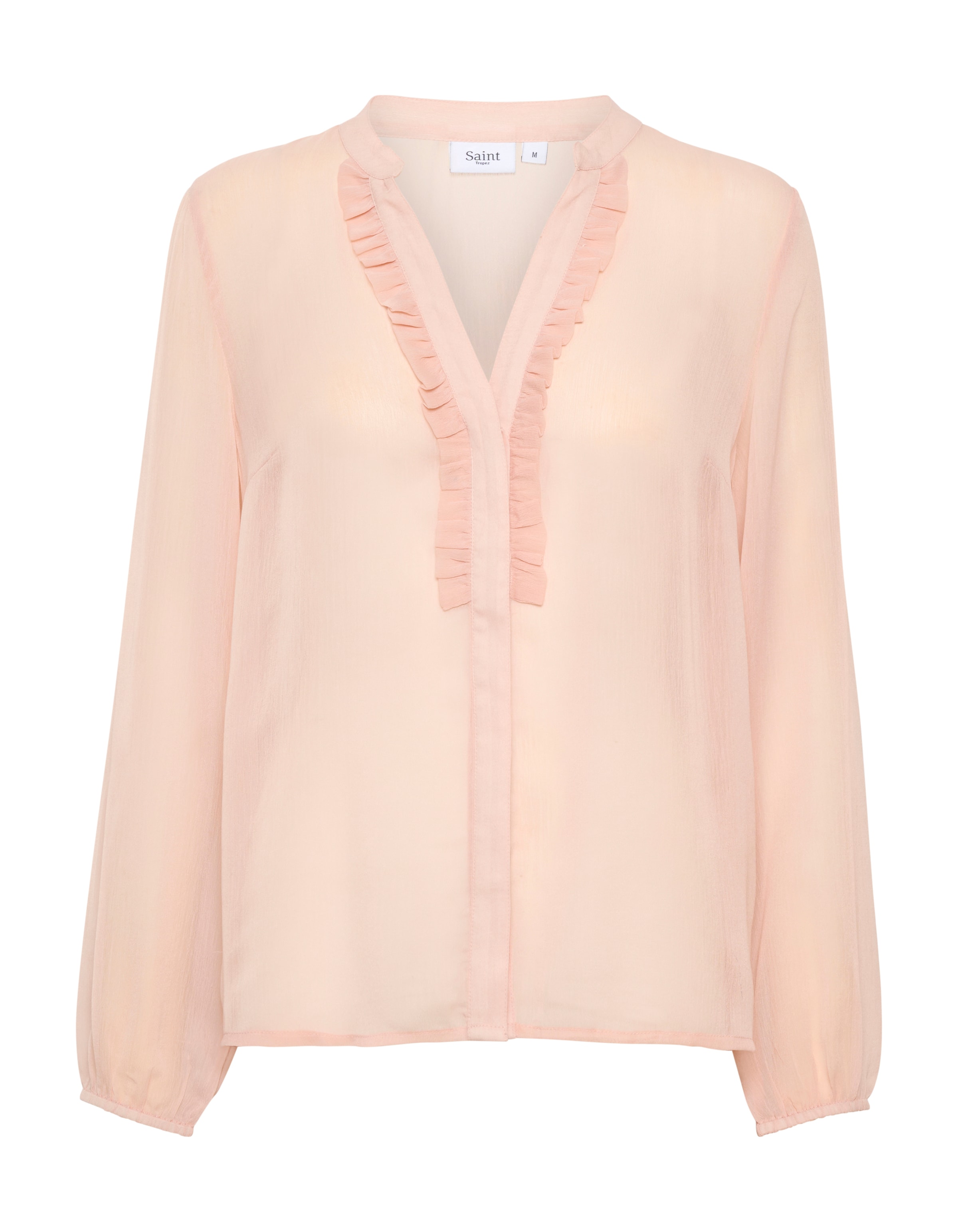 Camicia da donna 'Valerie' di SAINT TROPEZ in arancione: frontale