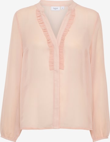 SAINT TROPEZ Bluse 'Valerie' in Orange: predná strana