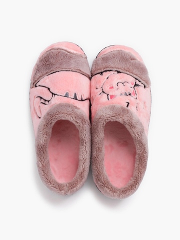 Pisamonas - Zapatillas de casa en rosa