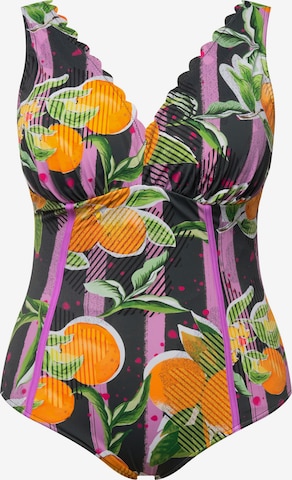 Ulla Popken Swimsuit in Mixed colors: front