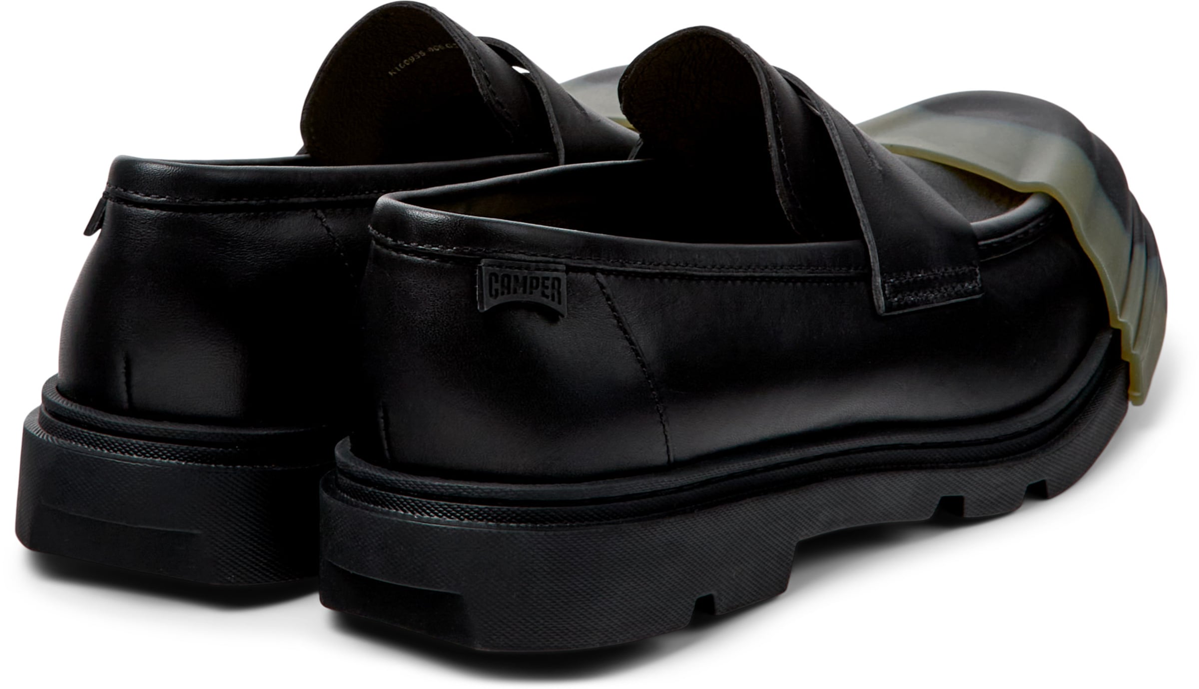 CAMPER Slipper 'Junction' in Schwarz