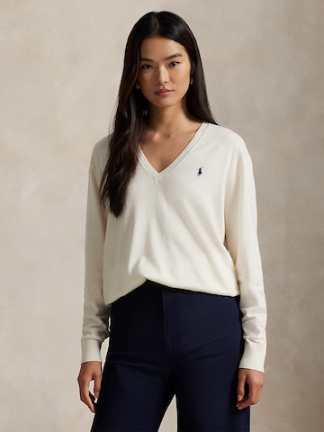 Polo Ralph Lauren Pullover in Beige: Vorderseite