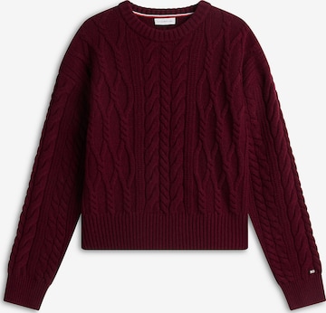 TOMMY HILFIGER Pullover in Rot: Vorderseite