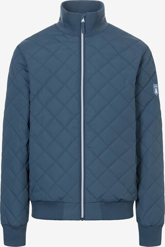 Derbe Between-Season Jacket 'Quiltby Cozy' in Blue: front