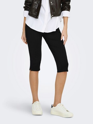 ONLY - Slimfit Leggings 'ONLNOLIA' en negro: frente