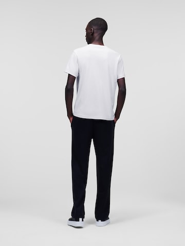 Karl Lagerfeld Koszulka ' Ikonik 2.0' w kolorze biały