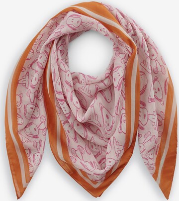 Foulard CODELLO en rose : devant