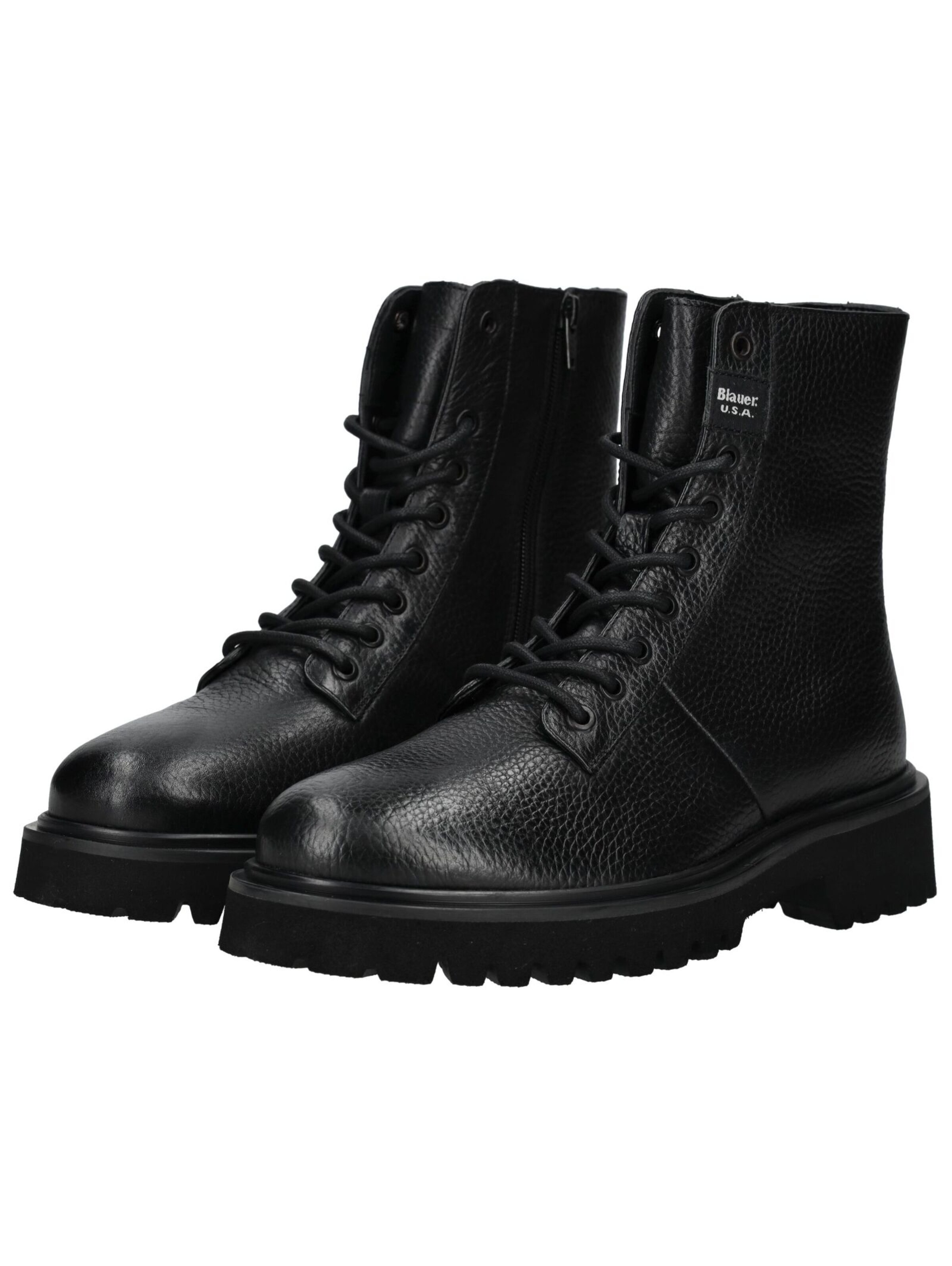 Blauer.USA Lace-up boot in Black
