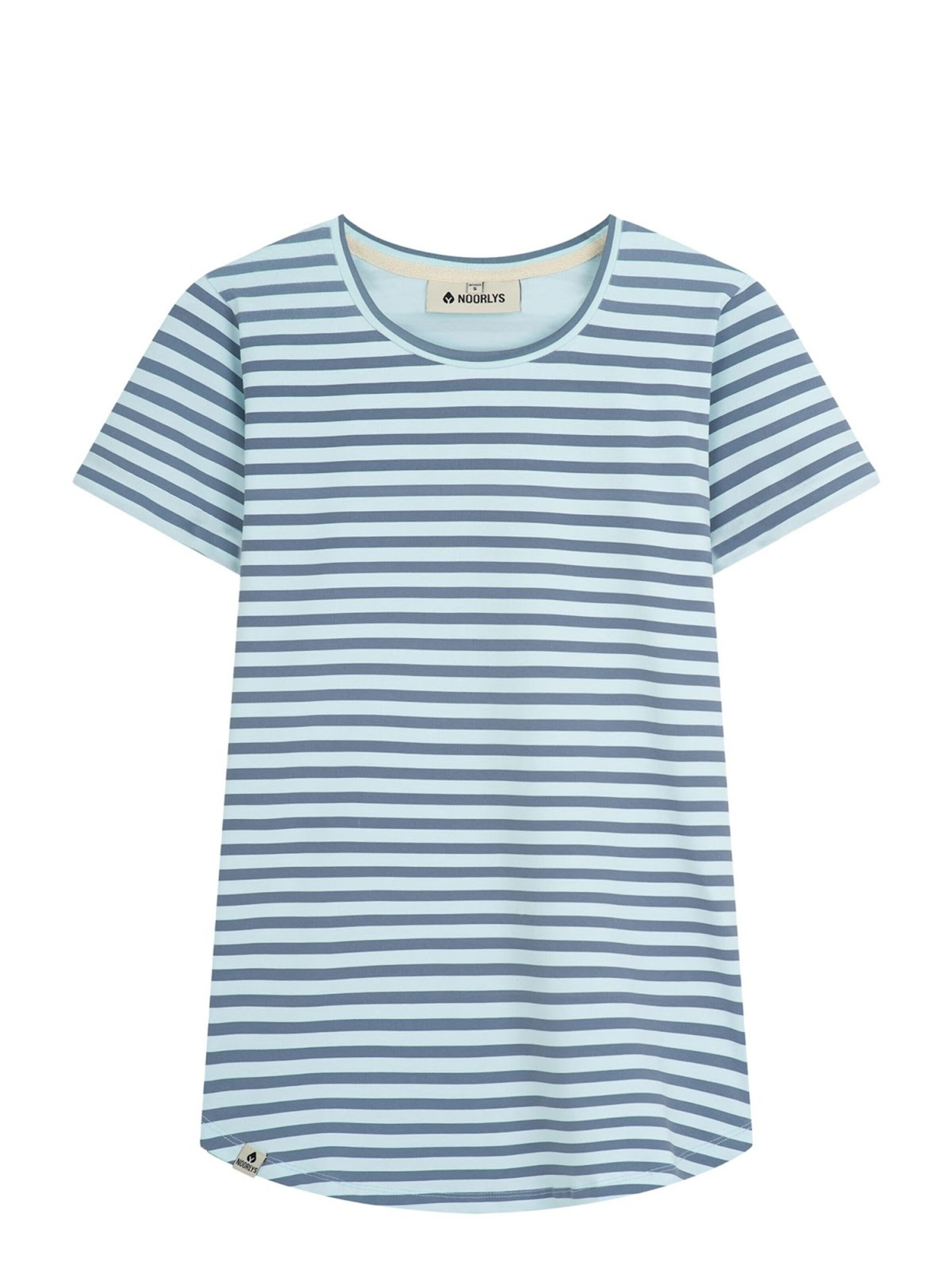 NOORLYS Shirt 'SCHIER'‌‌‌‌‌‌‌‌‌ in Blau: Vorderseite
