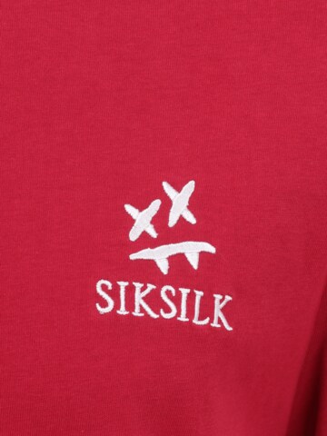 SikSilk Majica | rdeča barva
