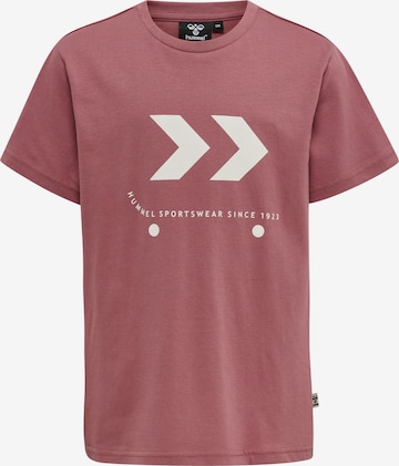 Hummel Shirt 'Skate' in Roze: voorkant